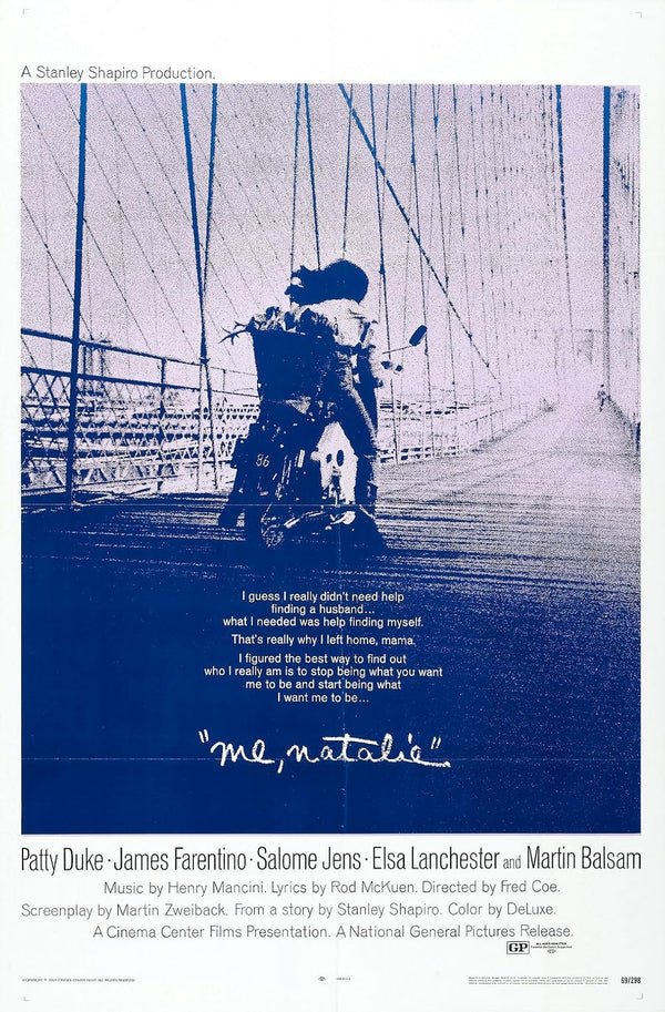 Me Natalie (1969) - A Hilarious and Heartfelt Comedy-Drama Movie Poster | Film Wall Art Print