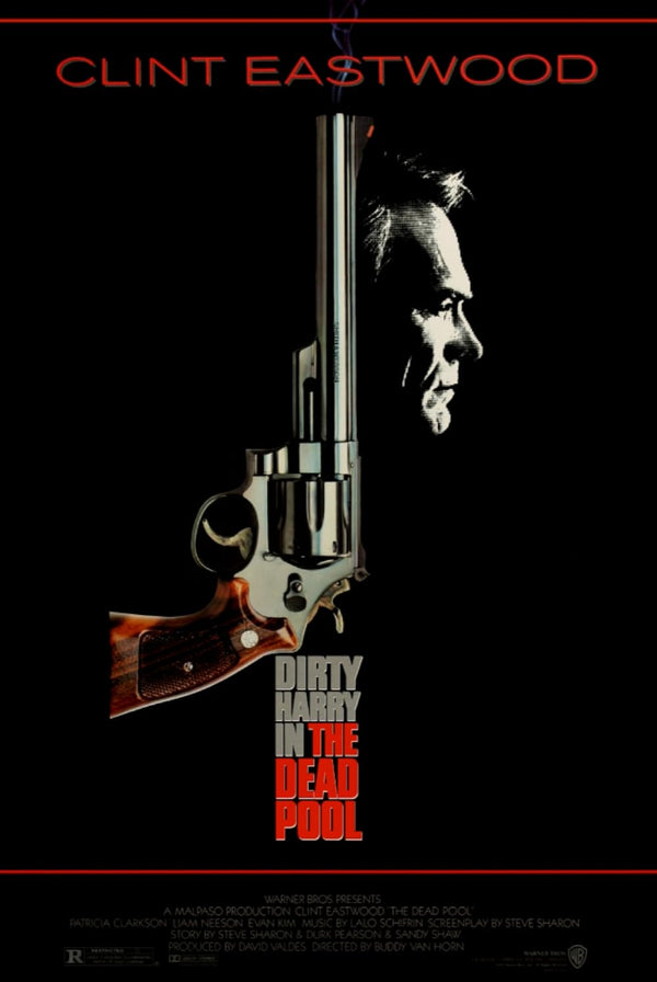 Dead Pool (1988) - Action Crime Mystery Movie Poster Movie Poster | Film Wall Art Print