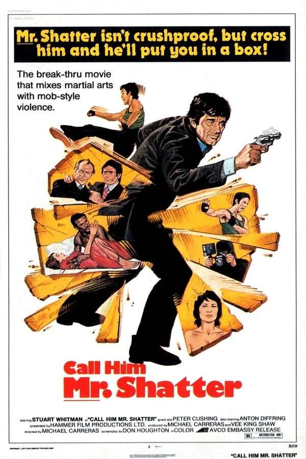 Call Him Mr. Shatter (1974) – Action, Crime, Drama Movie Poster Movie Poster | Film Wall Art Print
