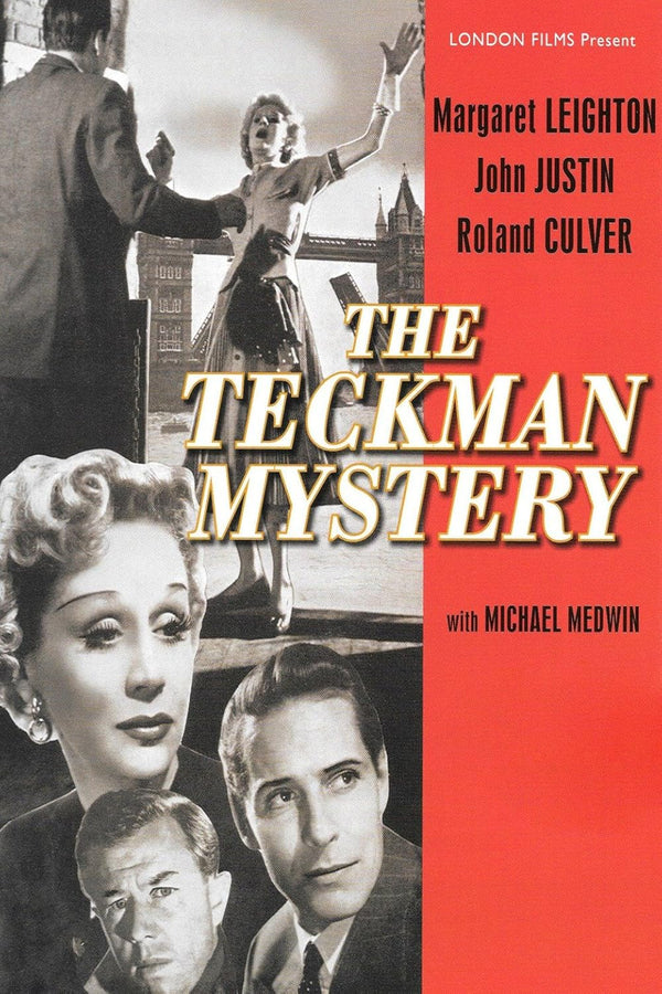 Teckman Mystery (1954) – Crime Drama Film-Noir Poster Movie Poster | Film Wall Art Print