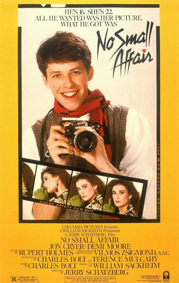 No Small Affair (1984) - Heartwarming Comedy Drama with Music Movie Poster | Film Wall Art Print