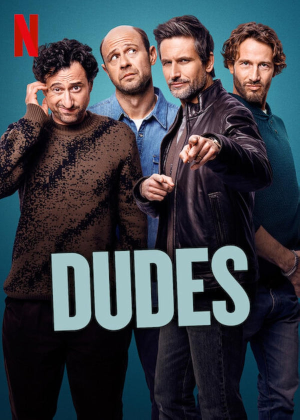 Dudes TV Series Poster – Hilarious Comedy Fun & Laughter Movie Poster | Film Wall Art Print