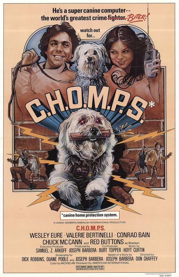 C.H.O.M.P.S. (1979) Movie Poster – Comedy, Family, Sci-Fi Fun! Movie Poster | Film Wall Art Print