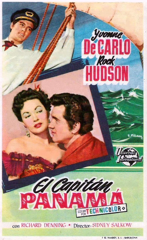 Scarlet Angel (1952) - Action, Adventure, Drama Movie Poster Movie Poster | Film Wall Art Print