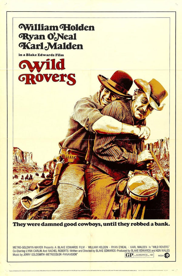 Wild Rovers (1971) - Classic Western Drama Movie Poster Movie Poster | Film Wall Art Print