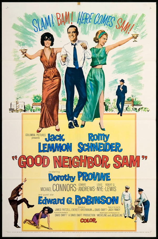 Good Neighbor Sam (1964) - Must-Watch Classic Comedy Film Movie Poster | Film Wall Art Print