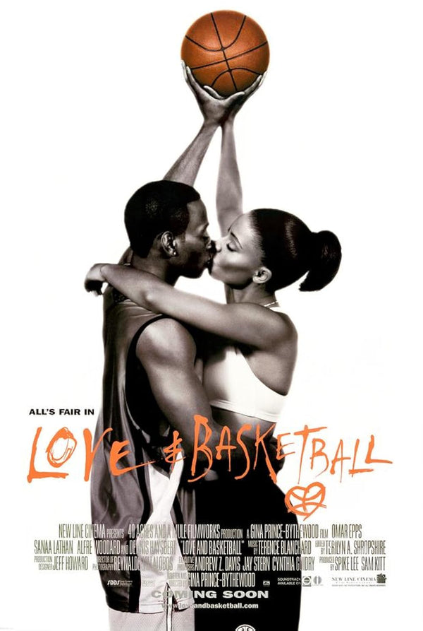 Love and Basketball Movie Poster - Iconic Romance Sports Film Movie Poster | Film Wall Art Print