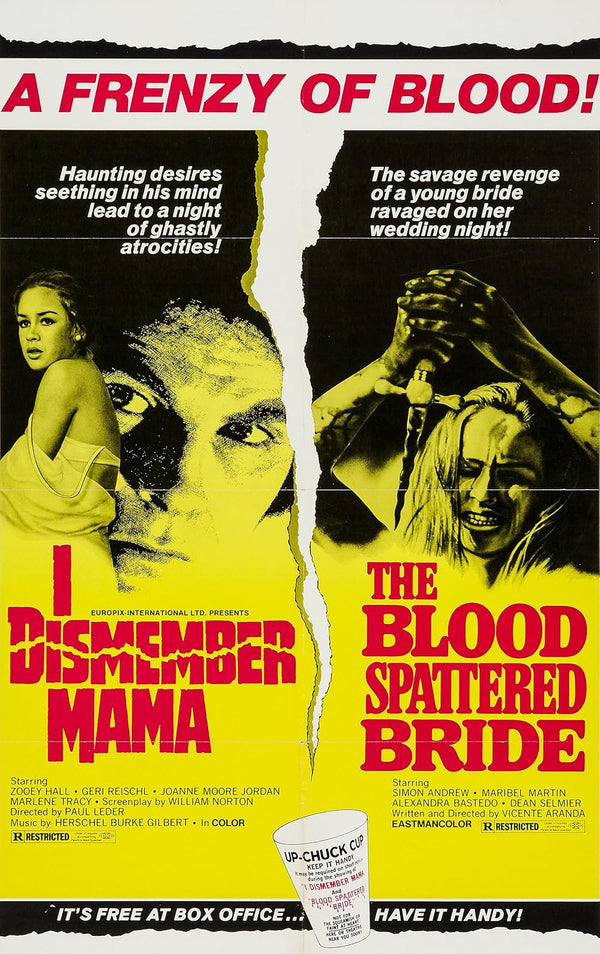 Blood Spattered Bride (1972) – Classic Horror Mystery Poster Movie Poster | Film Wall Art Print