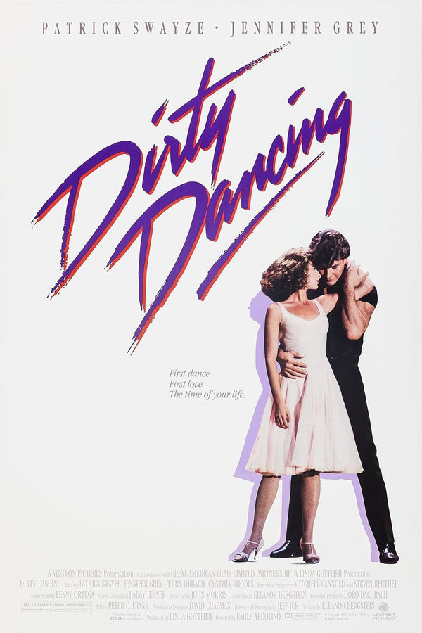 Dirty Dancing (Italian) 1987 - Romantic Drama Movie Poster Movie Poster | Film Wall Art Print