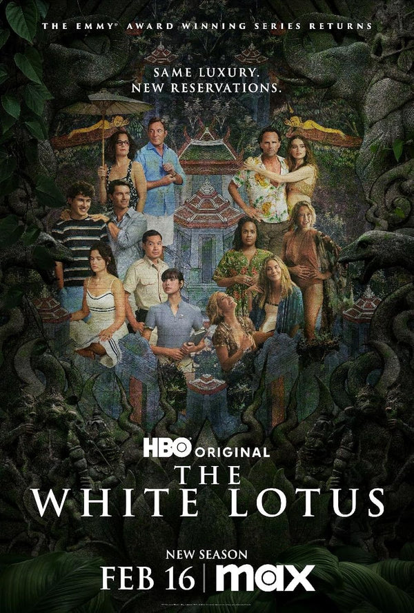 White Lotus TV Series: Dark Comedy, Drama, Mystery Movie Poster | Film Wall Art Print