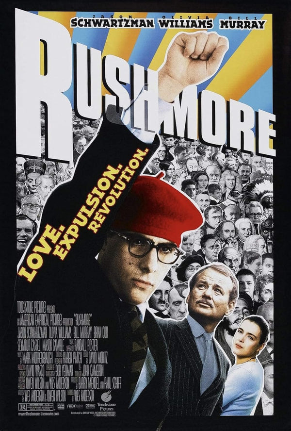 Rushmore Movie Poster - Wes Anderson Classic Film Art Movie Poster | Film Wall Art Print