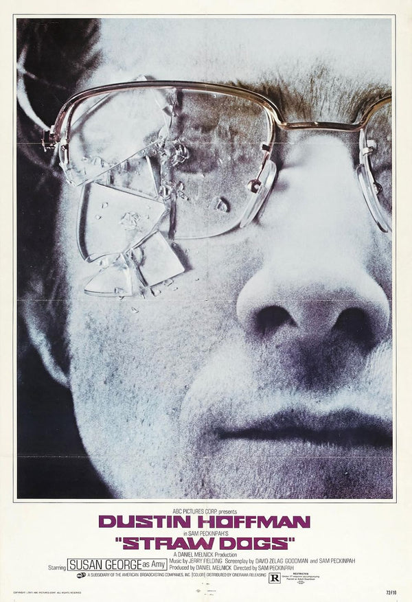 Straw Dogs (1971) – Crime Thriller & Drama Film Movie Poster | Film Wall Art Print