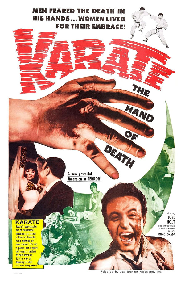 Karate the Hand of Death (1961) - Classic Drama Movie Poster Movie Poster | Film Wall Art Print