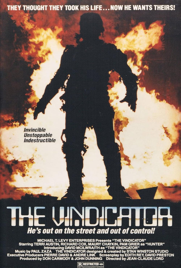 Vindicator (1986) - Action, Drama, Horror Movie Poster Movie Poster | Film Wall Art Print