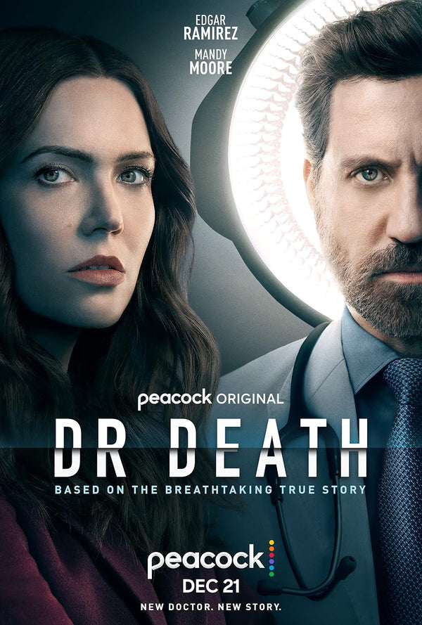 Doctor Death TV Series Poster: Crime, Drama, Thriller Thrills Movie Poster | Film Wall Art Print