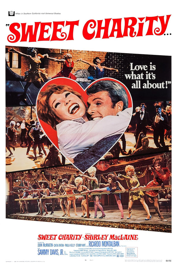 Sweet Charity (1969) - A Classic Comedy-Drama Musical Poster Movie Poster | Film Wall Art Print