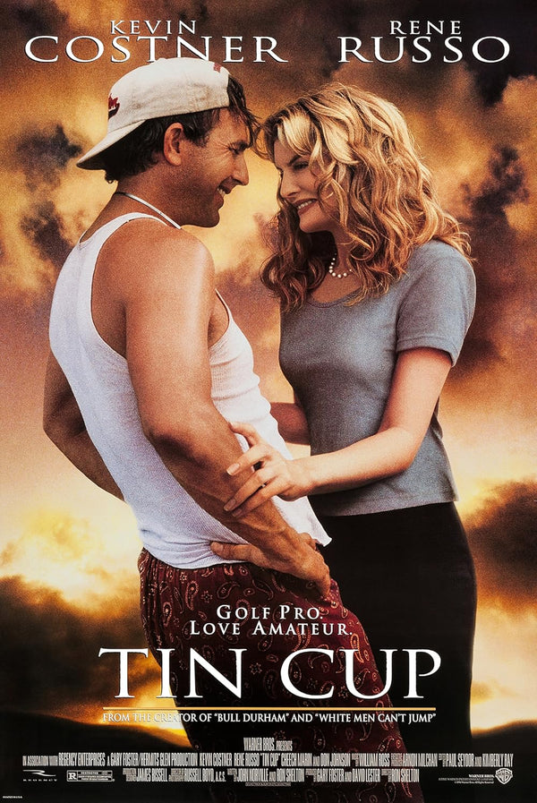 Tin Cup (1996) - Romantic Comedy Drama Movie Movie Poster | Film Wall Art Print