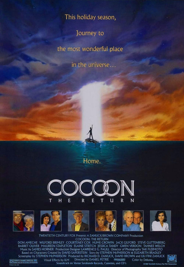 Cocoon 2: The Return (1988) Movie Poster Movie Poster | Film Wall Art Print