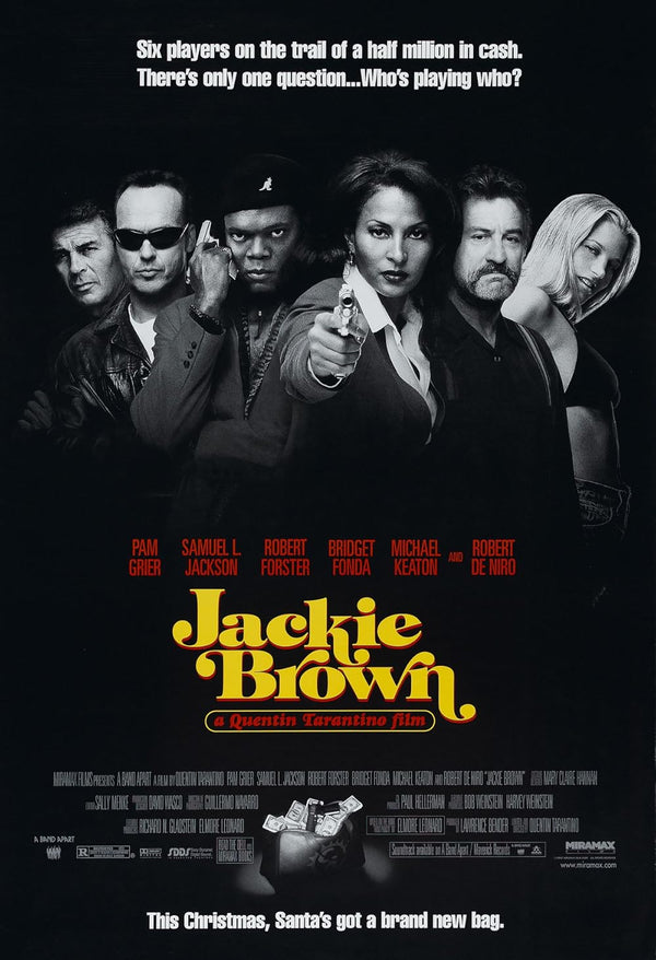 Jackie Brown (1997) Movie Poster – Crime, Drama, Thriller Film Movie Poster | Film Wall Art Print