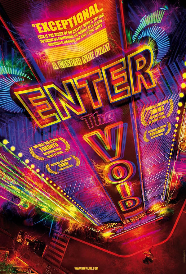 Enter the Void (2009) - Mind-Bending Drama Fantasy Film Movie Poster | Film Wall Art Print