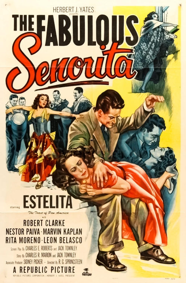 Fabulous Senorita (1952) Charming Comedy, Music & Romance Classic Movie Poster | Film Wall Art Print