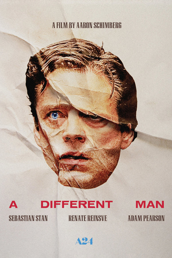 A Different Man (2024) Poster: Bold & Artistic - Premium Movie Poster
