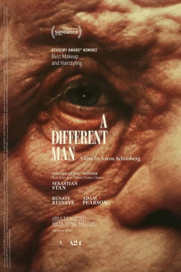 A Different Man (2024) Poster: Bold & Unique Wall Art - Premium Movie Poster