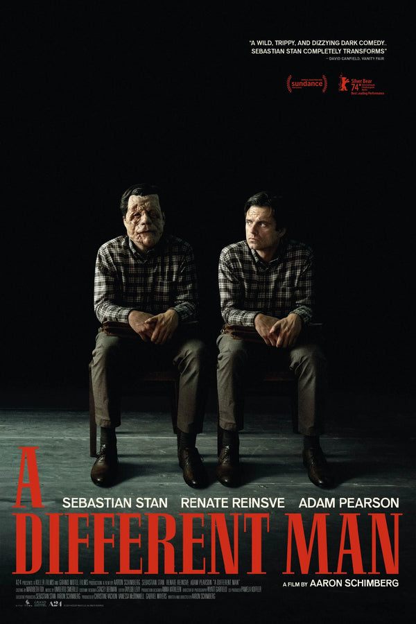 A Different Man(2024) - Vintage Style Poster - Premium Movie Poster