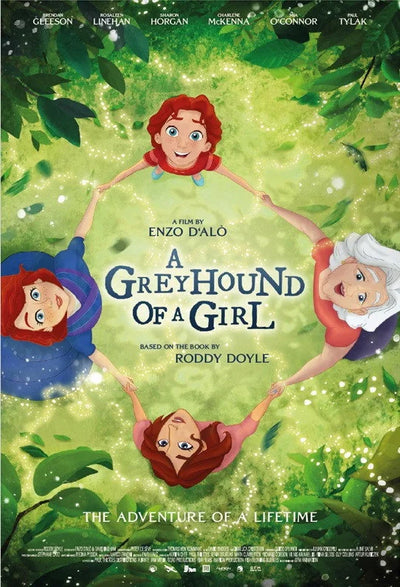 A Greyhound of a Girl (2023) Animated Wall Art Print - Premium Movie Poster
