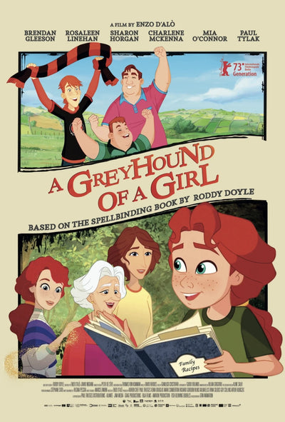 A Greyhound of a Girl (2023) Animated Wall Art - Premium Movie Poster