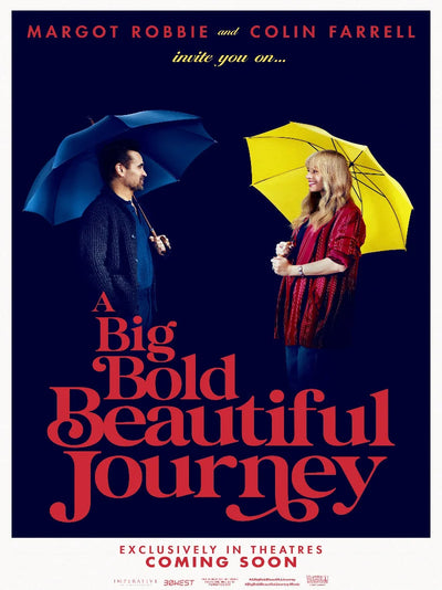A Big Bold Beautiful Journey Movie Poster - Official Film Artwork Movie Poster | Film Wall Art Print