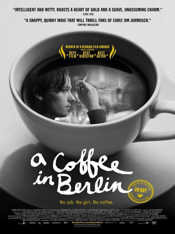 A Coffee in Berlin Movie Poster - German Indie Film Art Movie Poster | Film Wall Art Print