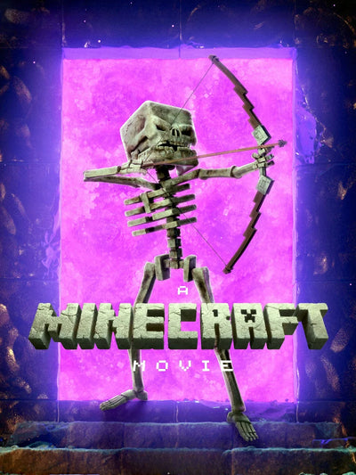 A Minecraft Movie Poster - Official Film Artwork Movie Poster | Film Wall Art Print
