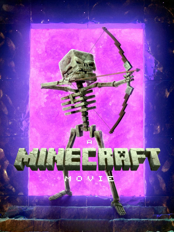 A Minecraft Movie Poster - Official Film Artwork Movie Poster | Film Wall Art Print