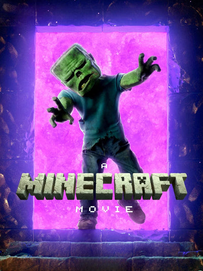 A Minecraft Movie - Official Poster & Release Info Movie Poster | Film Wall Art Print