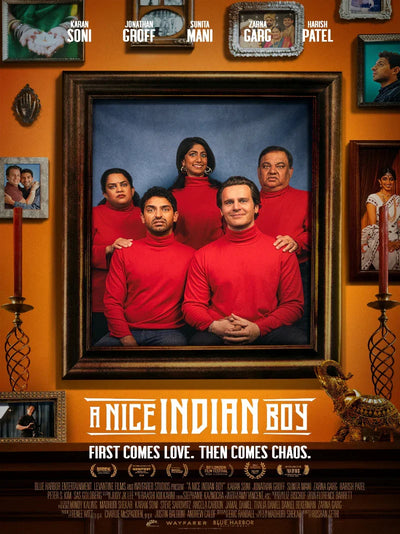 A Nice Indian Boy Movie Poster - Official Film Artwork Movie Poster | Film Wall Art Print