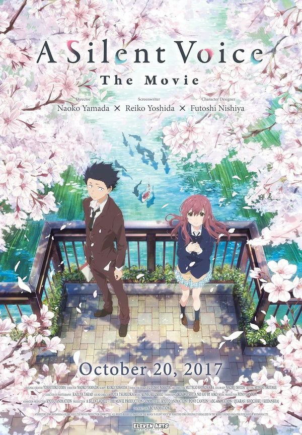 A Silent Voice: The Movie Poster - Anime Film Art Movie Poster | Film Wall Art Print