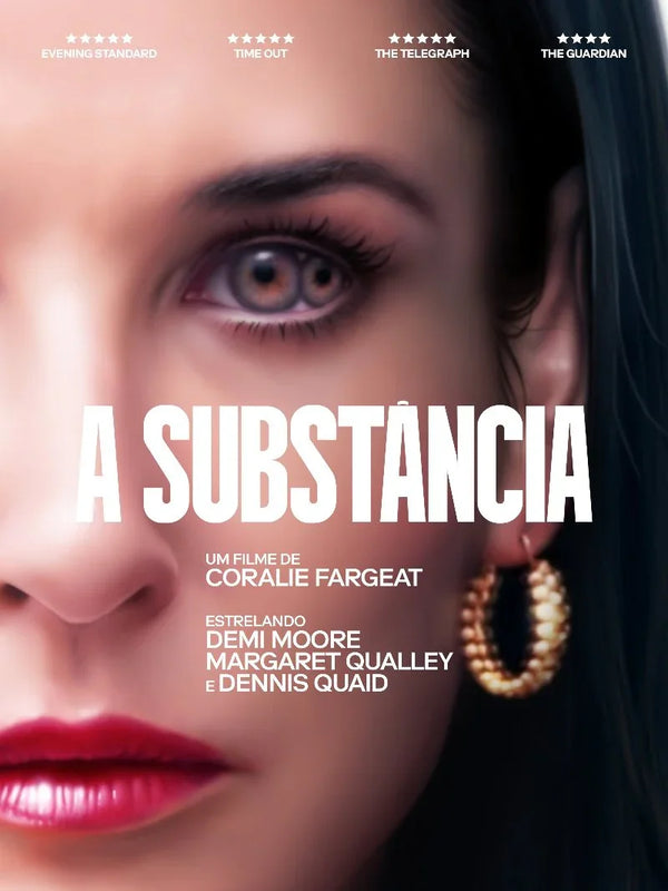 A Substância - Official Movie Poster | Horror Film 2024 Movie Poster | Film Wall Art Print