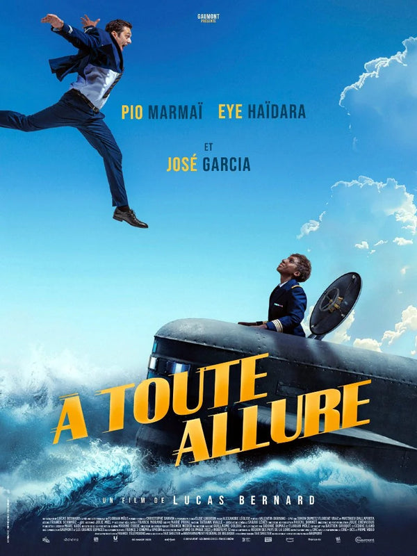 A Toute Alure Movie Poster - French Cinema Art Print Movie Poster | Film Wall Art Print