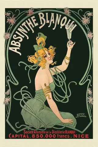 Absinthe Blanqui: A Deep Dive into the Green Fairy's Legacy Movie Poster | Film Wall Art Print