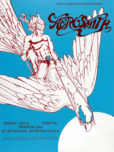 Aerosmith Live Concert at Freedom Hall - Official Movie Poster Movie Poster | Film Wall Art Print