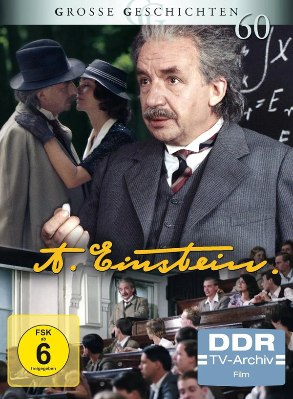 Albert Einstein TV Series Poster | Biography Drama Movie Poster | Film Wall Art Print