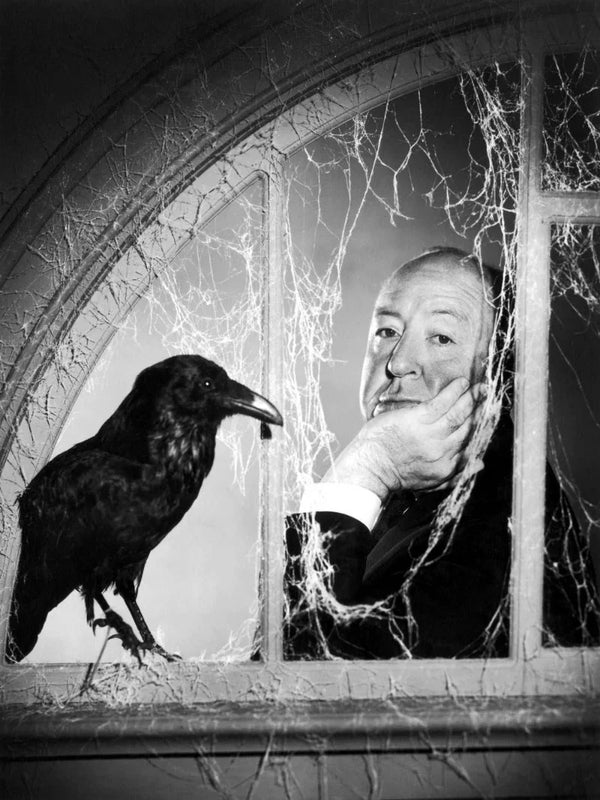 Alfred Hitchcock's The Birds (1963) - Classic Horror Film Movie Poster | Film Wall Art Print