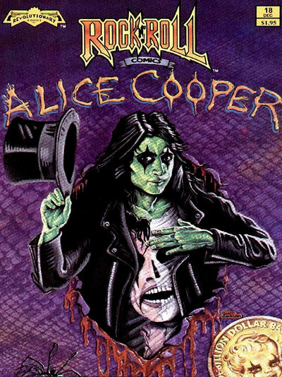 Alice Cooper Rock n' Roll Movie Poster - Vintage Music Art Movie Poster | Film Wall Art Print
