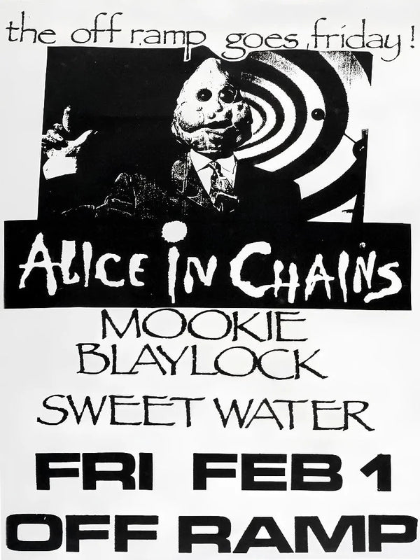 Alice in Chains Mookie Blaylock Sweet Water Poster Movie Poster | Film Wall Art Print