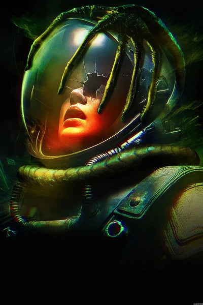 Alien Romulus Movie Poster - Official Art & Design Movie Poster | Film Wall Art Print