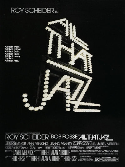 All That Jazz Movie Poster - Bob Fosse's Musical Classic Movie Poster | Film Wall Art Print