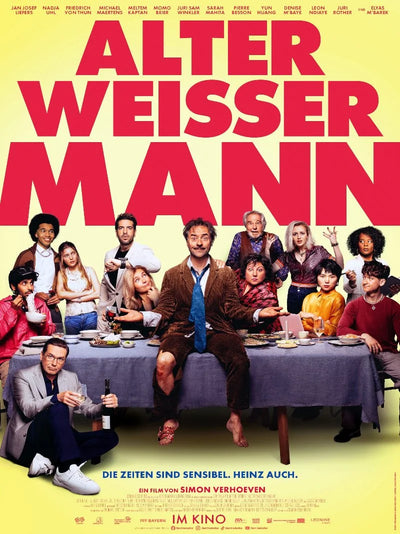 Alter Weisser Mann Movie Poster - German Film Art Print Movie Poster | Film Wall Art Print