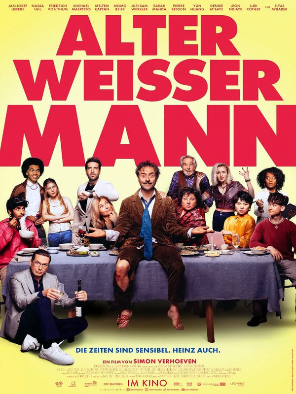 Alter Weisser Mann Movie Poster - German Film Art Print Movie Poster | Film Wall Art Print