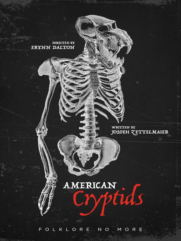 American Cryptids Movie Poster - Folklore Horror Film Art Movie Poster | Film Wall Art Print
